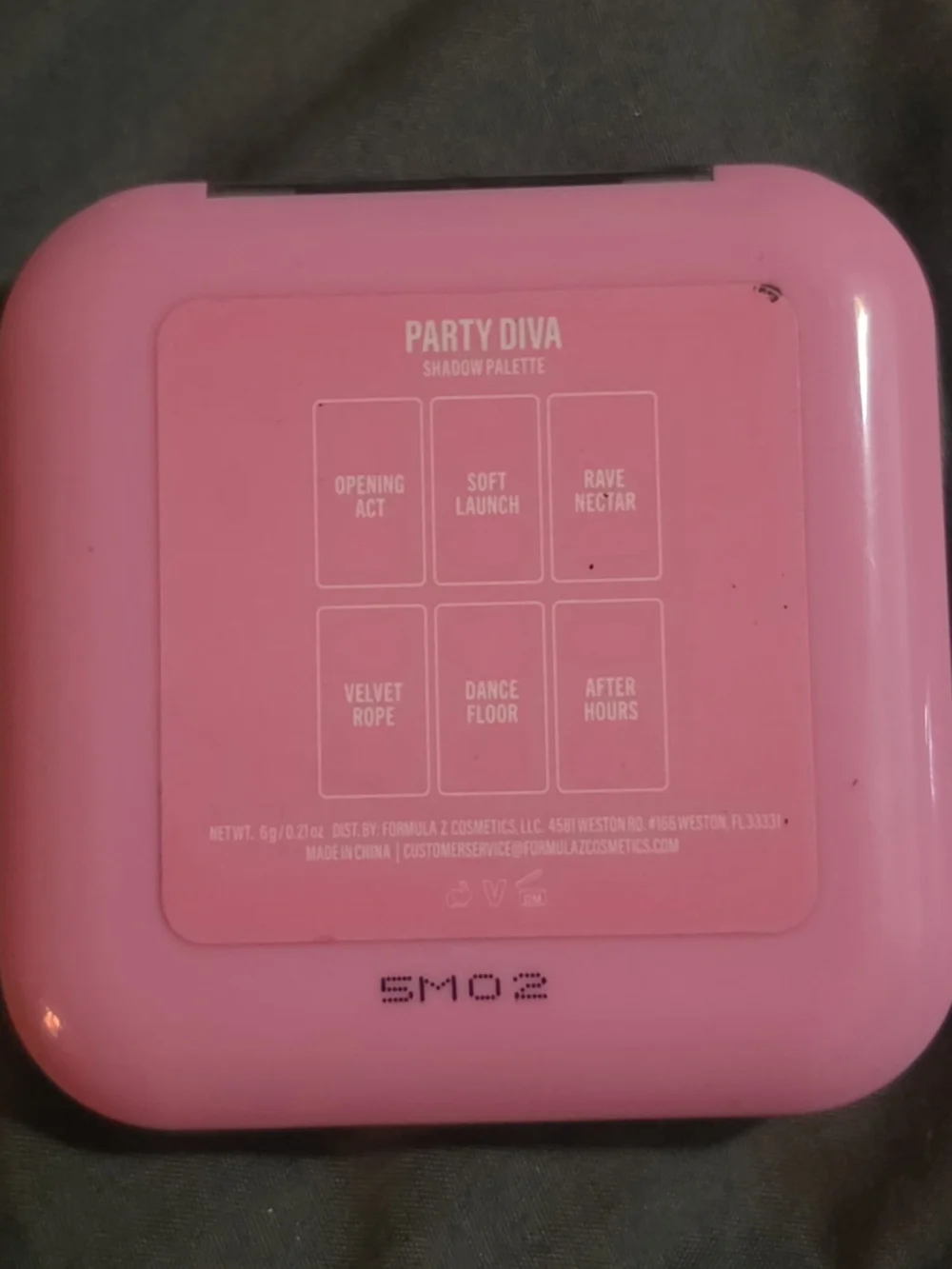 Formula Z Party Diva Eyeshadow Palette 0.21oz
